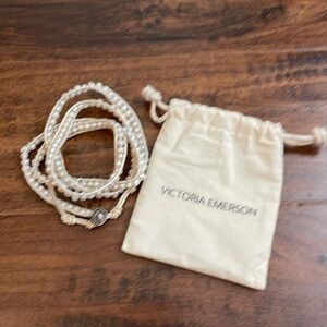 Victoria Emerson Pearl Wrap Bracelet